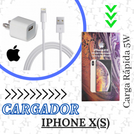 CARGADOR IPHONE X (S)