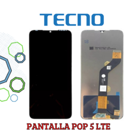 Pantalla tecno pop 5 LTE