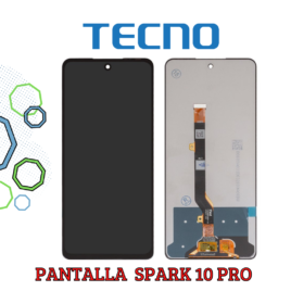 pantalla tecno spark 10 pro