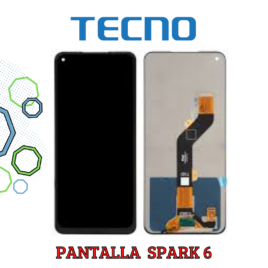 pantalla tecno spark 6