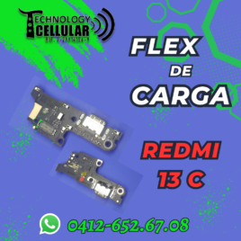 flex de carga de redmi 13c